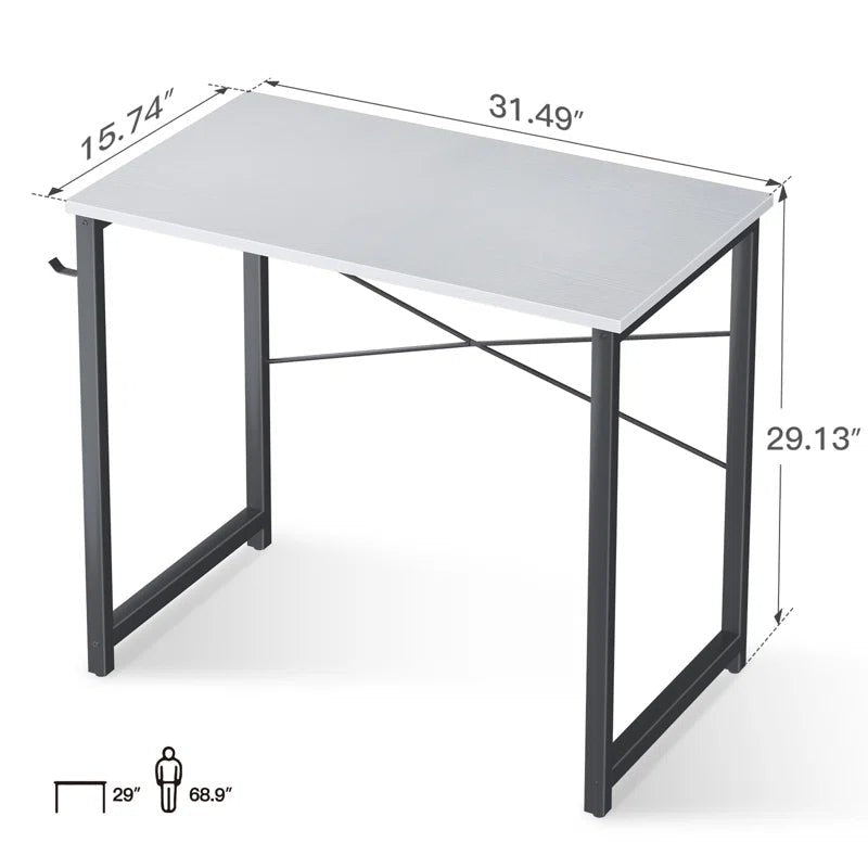 Djellona Metal Base Home Office Writing Working Desk | Furniture | Waseeh Pakistan