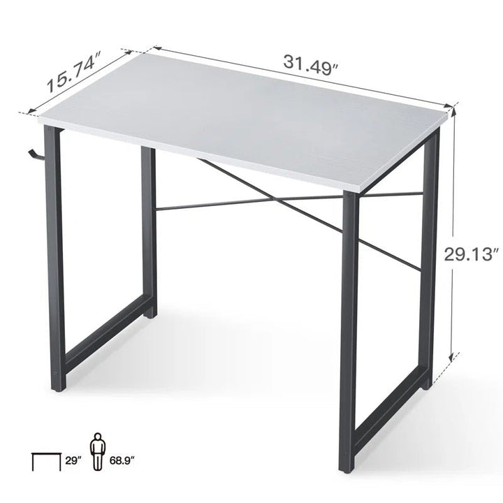 Djellona Metal Base Home Office Writing Working Desk | Furniture | Waseeh Pakistan