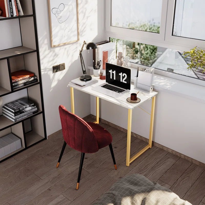 Djellona Metal Base Home Office Writing Working Desk | Furniture | Waseeh Pakistan
