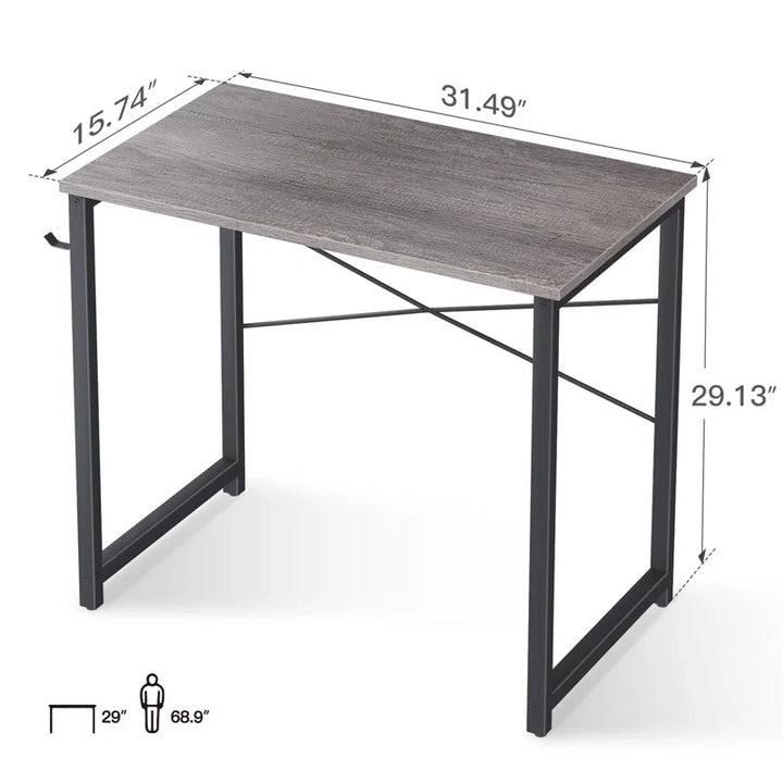 Djellona Metal Base Home Office Writing Working Desk | Furniture | Waseeh Pakistan