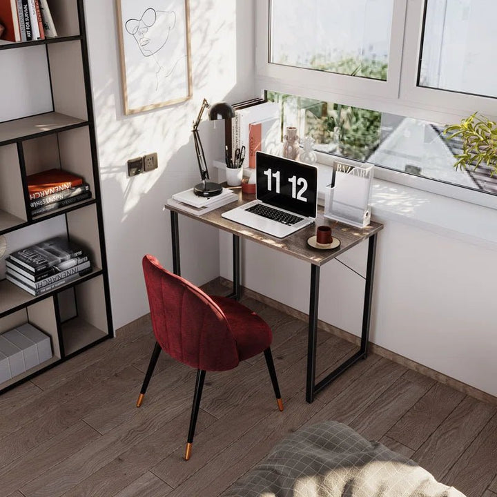 Djellona Metal Base Home Office Writing Working Desk | Furniture | Waseeh Pakistan