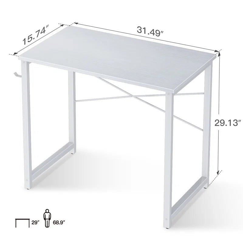 Djellona Metal Base Home Office Writing Working Desk | Furniture | Waseeh Pakistan
