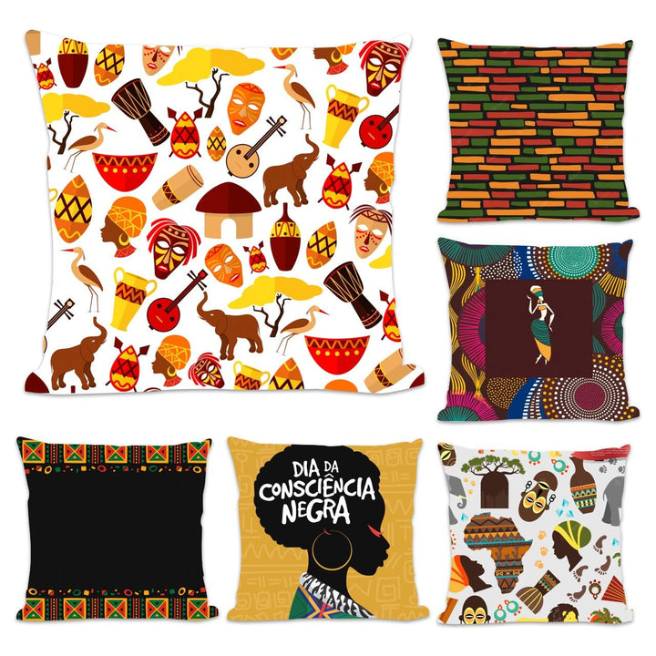 Driftiee Scene Cushion Covers (Set of 6) | Home Décor | Waseeh Pakistan