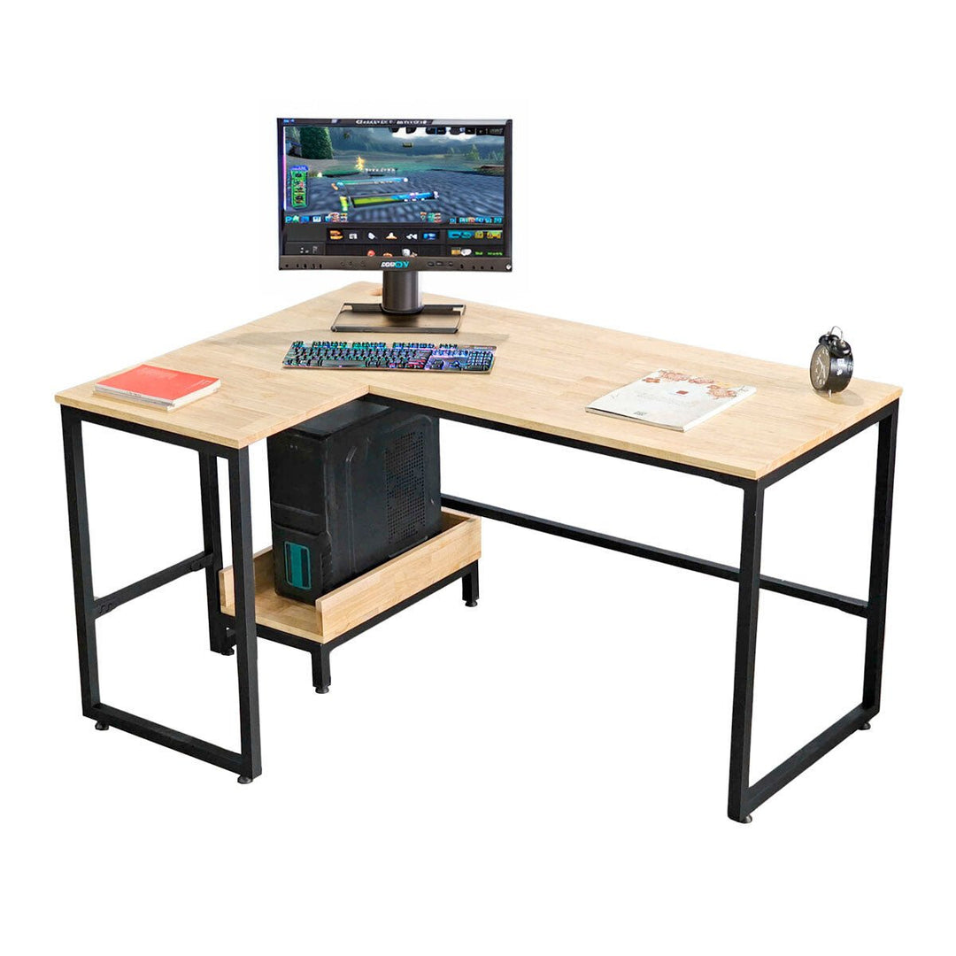 Ducolo L-shaped computer Desk Workstation Table | Furniture | Waseeh Pakistan