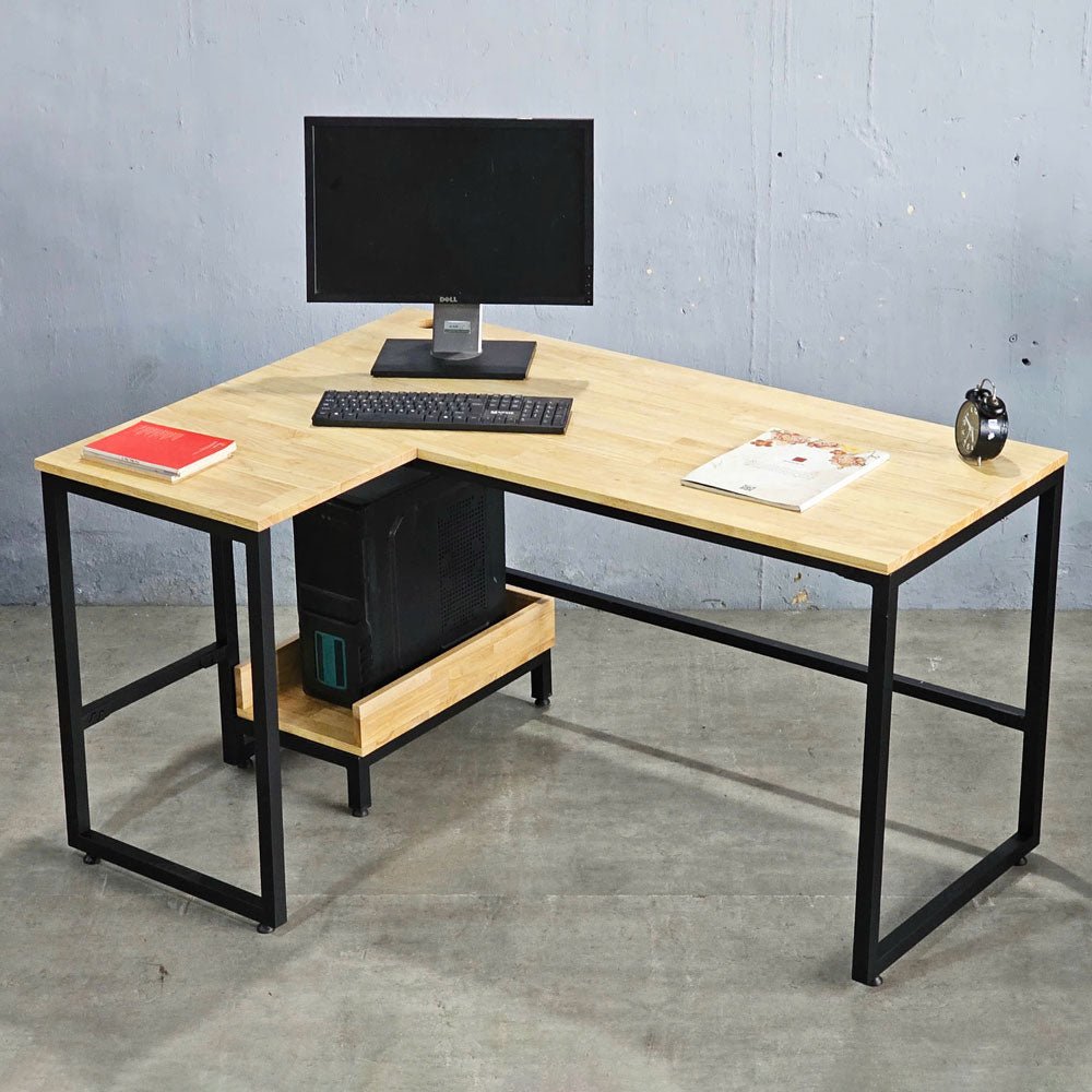 Ducolo L-shaped computer Desk Workstation Table | Furniture | Waseeh Pakistan
