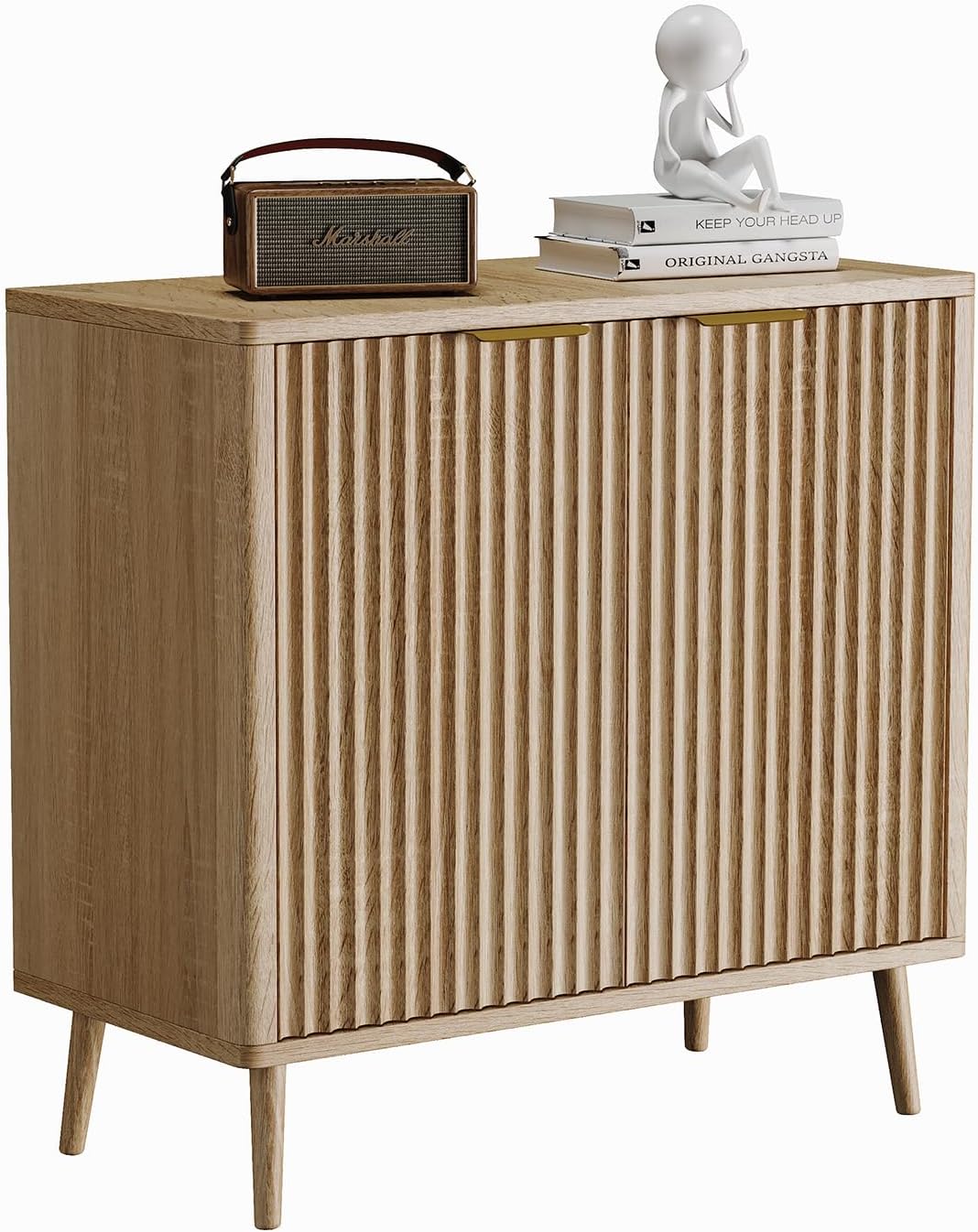 Edart Fluted Cabinet Storage Console Table | Furniture | Waseeh Pakistan