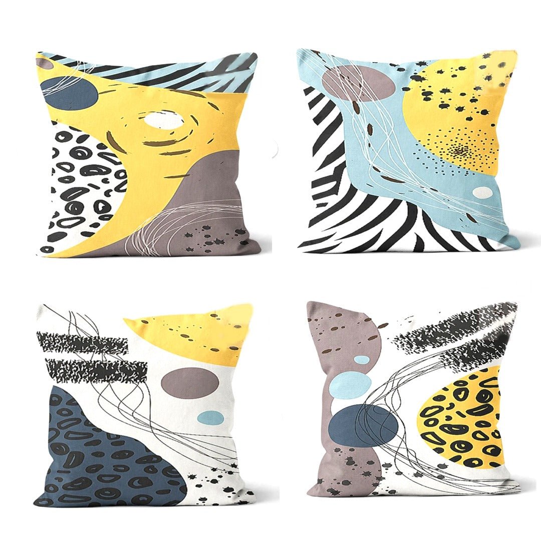 Elarose Cushion Covers (Set of 4) | Home Décor | Waseeh Pakistan