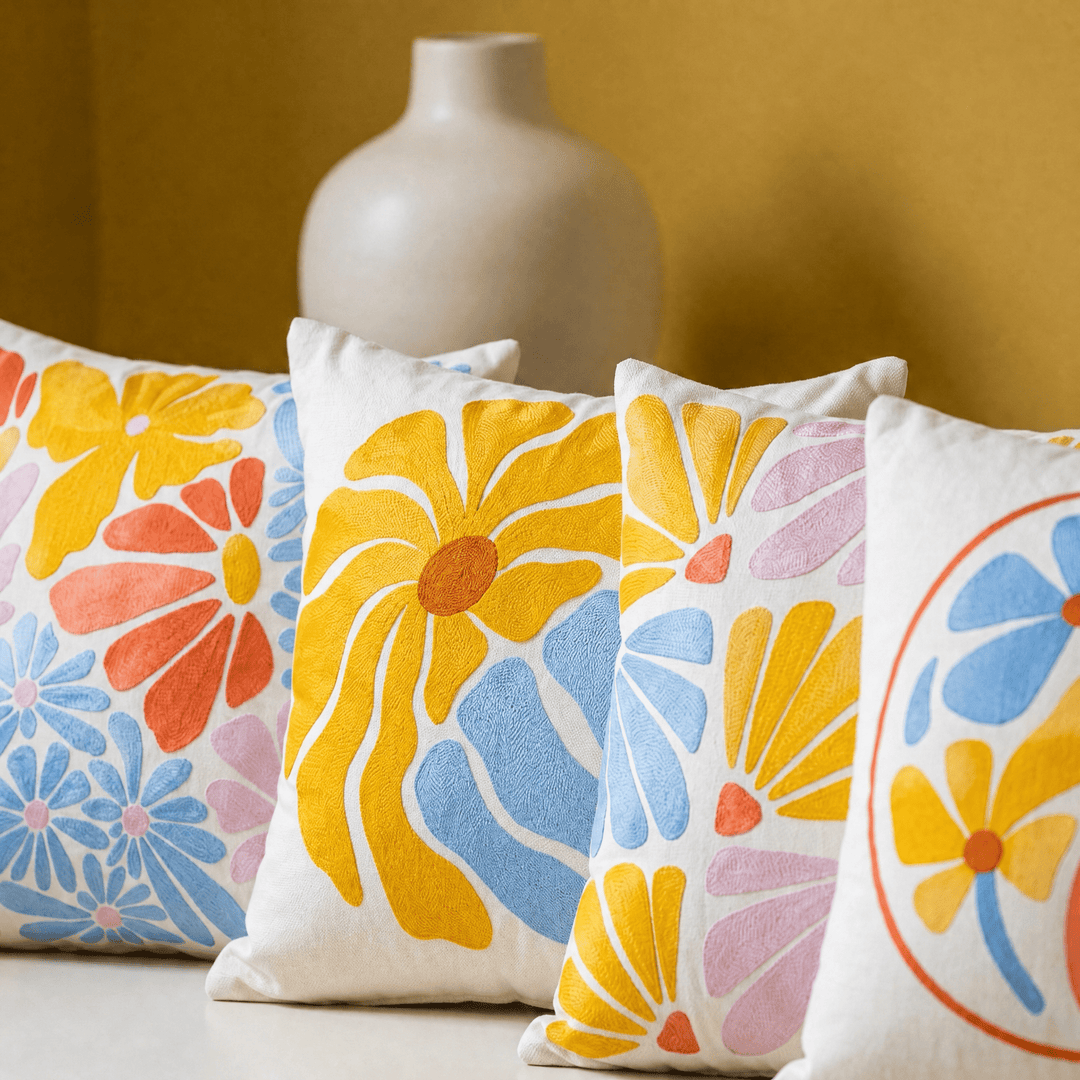 Elarose Cushion Covers (Set of 4) | Home Décor | Waseeh Pakistan