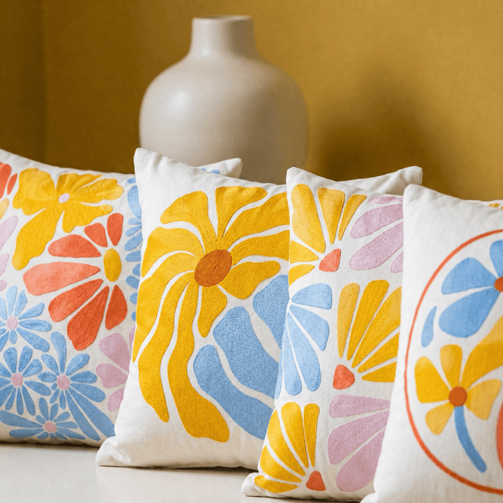 Elarose Cushion Covers (Set of 4) | Home Décor | Waseeh Pakistan