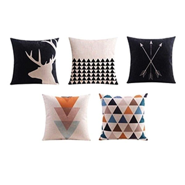 Eloria Cushion Covers (Set of 5) | Home Décor | Waseeh Pakistan