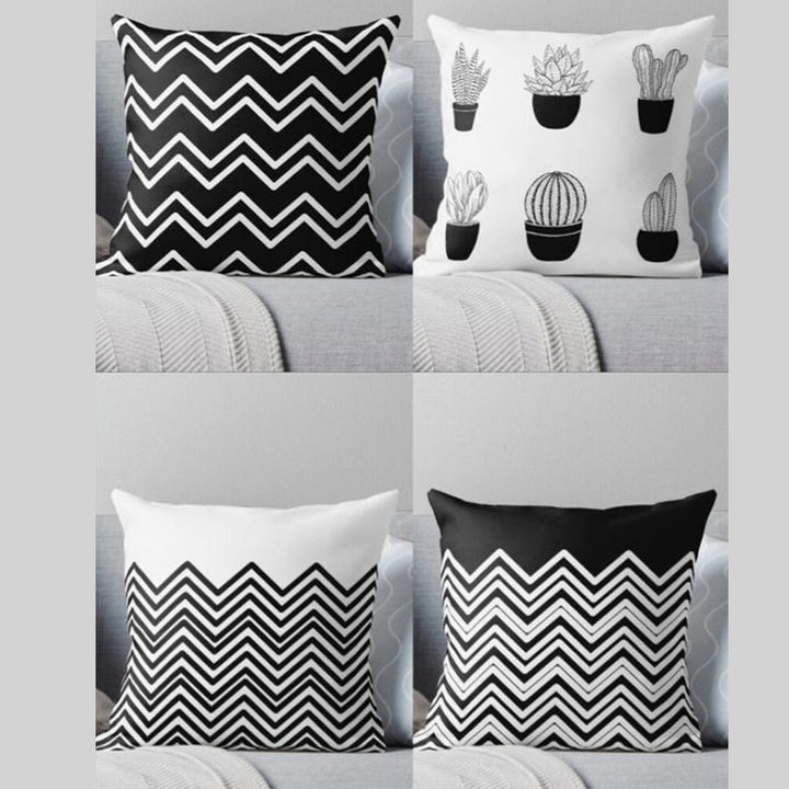 Eloriah Cushion Covers (Set of 4) | Home Décor | Waseeh Pakistan