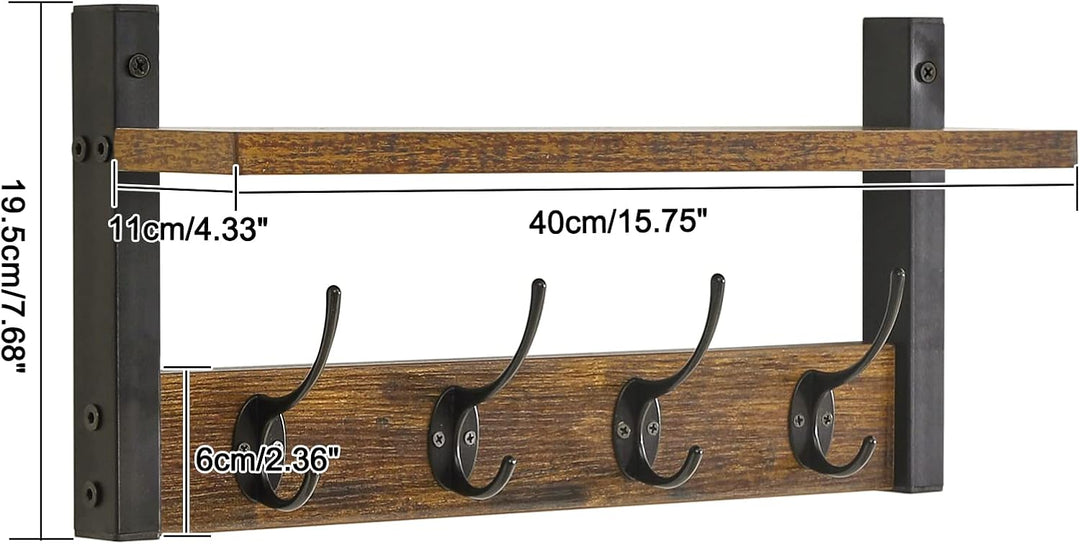 Esive Coat Keys Organizer Wall Mounted Floating Shelve | Furniture | Waseeh Pakistan