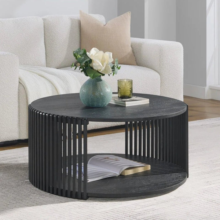 Estie Round Living Lounge Center Coffee Table | Furniture | Waseeh Pakistan