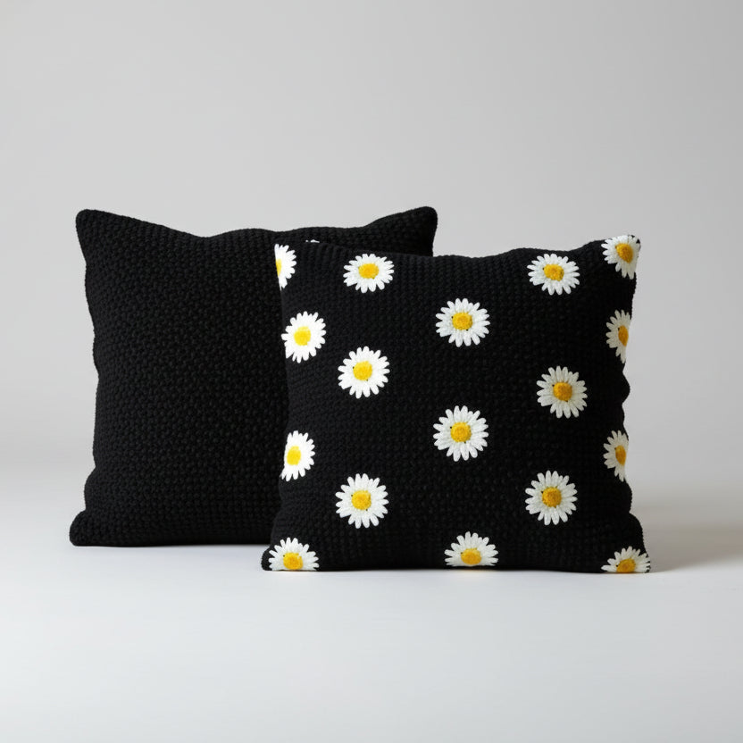 Eloura Bedroom Drawingroom Sofa Cushion Covers (Pack of 2)