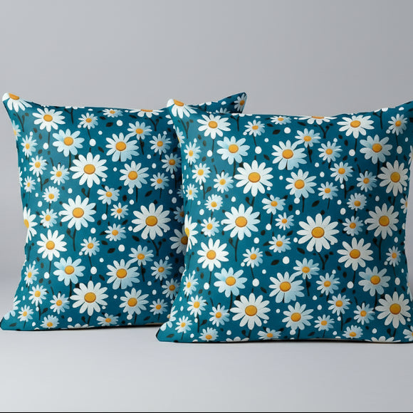 Astrae Bedroom Drawingroom Sofa Cushion Covers (Pack of 2)