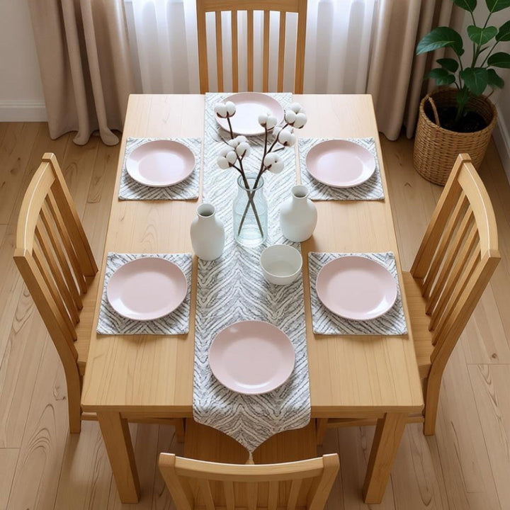 Norielle Table Runner &amp; Mats Set (Shanghai Fabric)