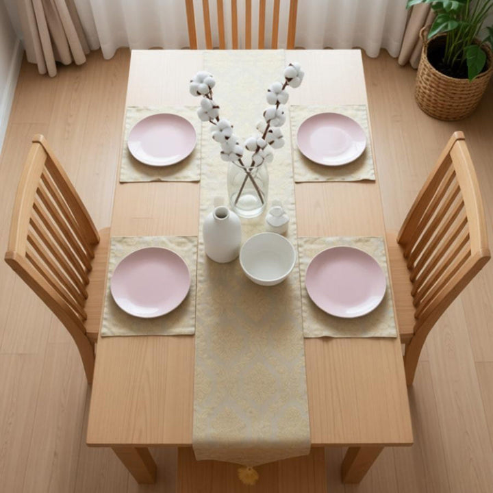Norielle Table Runner &amp; Mats Set (Shanghai Fabric)