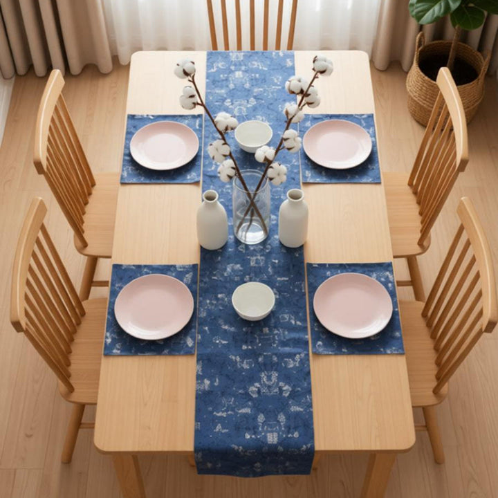 Norielle Table Runner &amp; Mats Set (Shanghai Fabric)