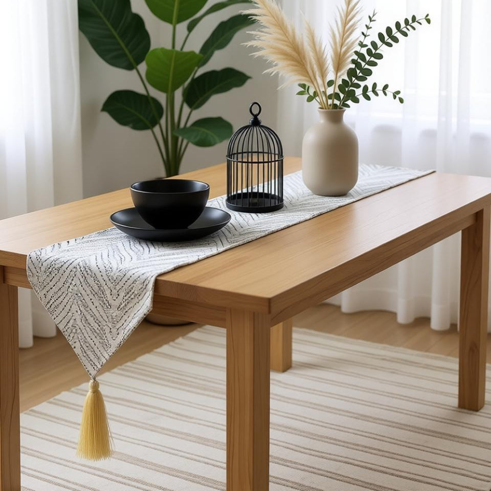 Norielle Table Runner &amp; Mats Set (Shanghai Fabric)