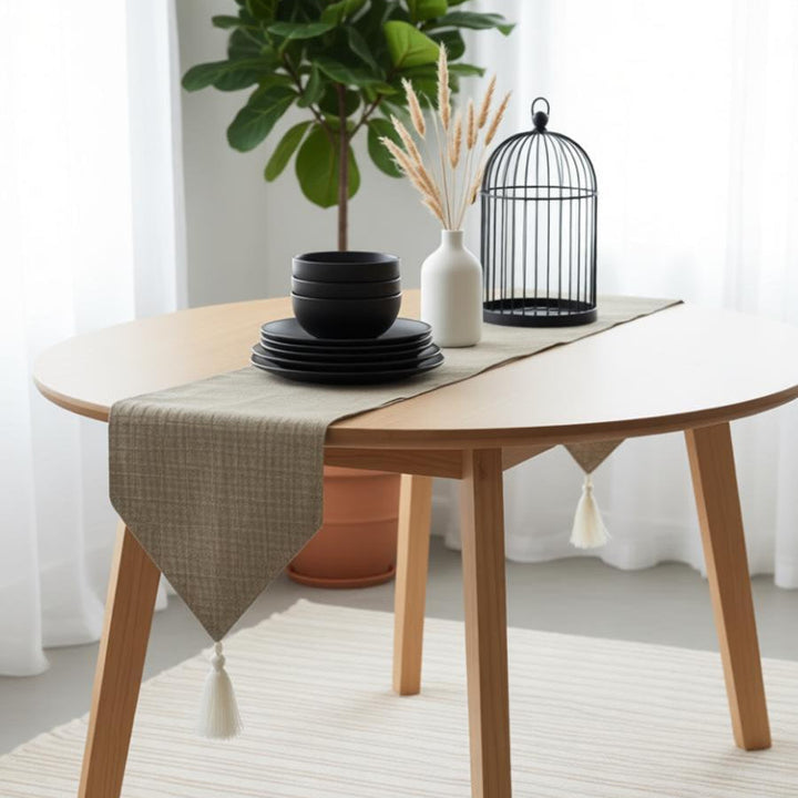 Norielle Table Runner &amp; Mats Set (Shanghai Fabric)