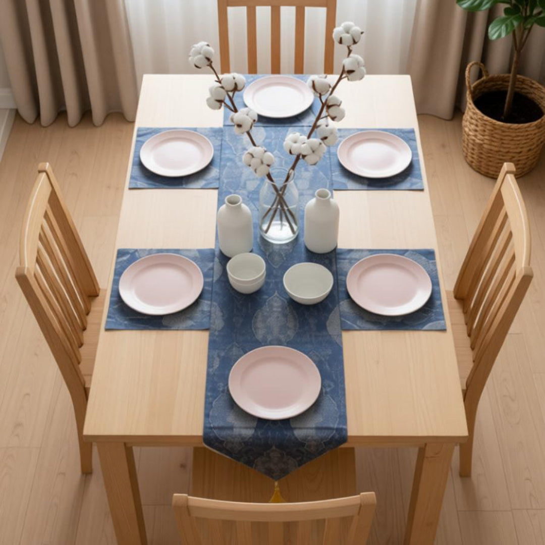 Liora Table Runners &amp; Mats Set (Shanghai Fabric)