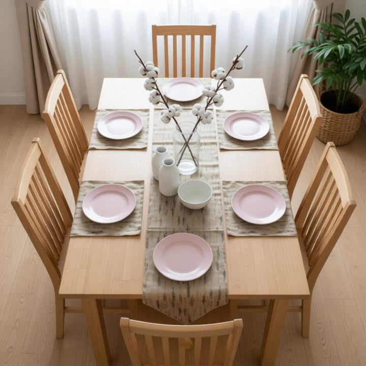 Liora Table Runners &amp; Mats Set (Shanghai Fabric)
