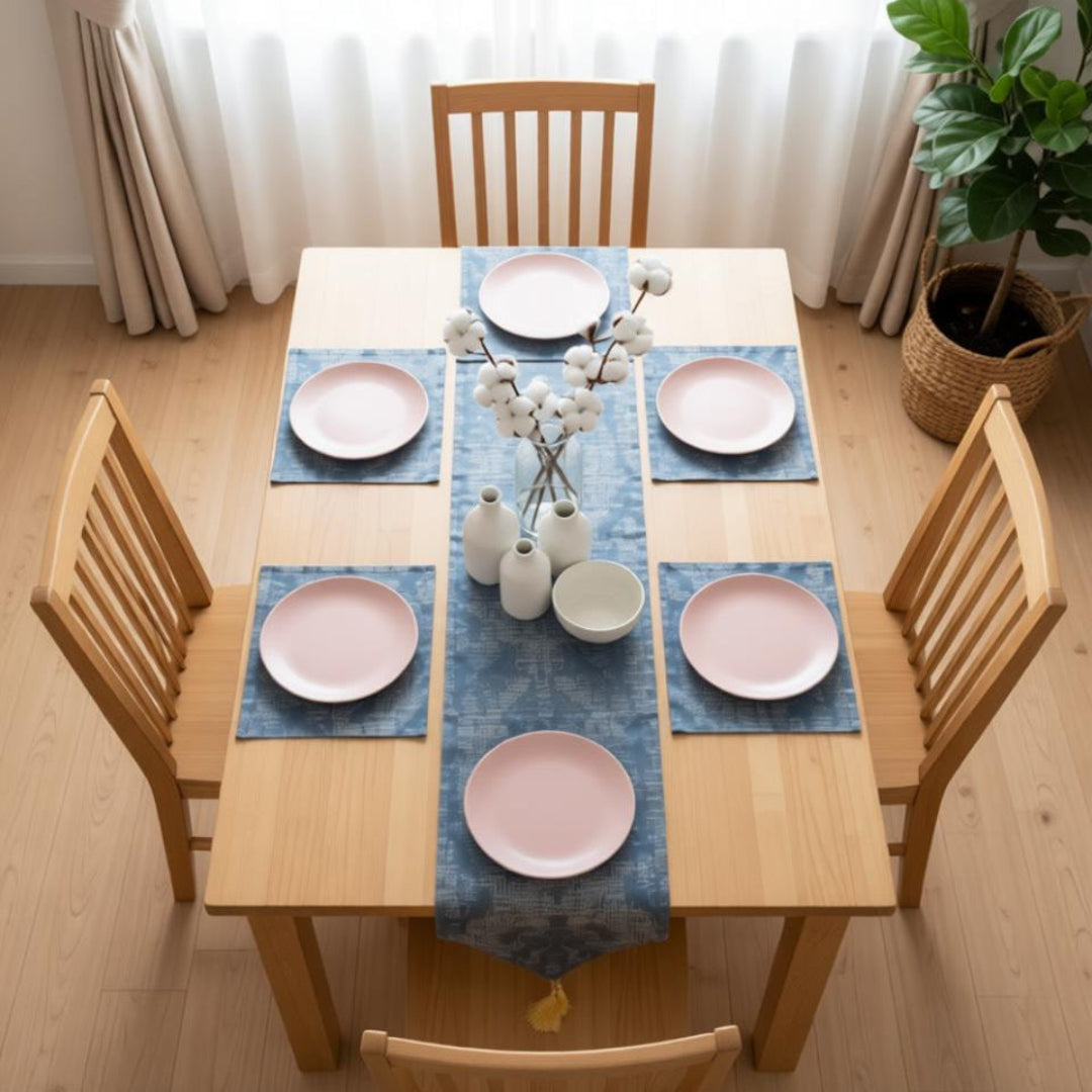 Liora Table Runners &amp; Mats Set (Shanghai Fabric)