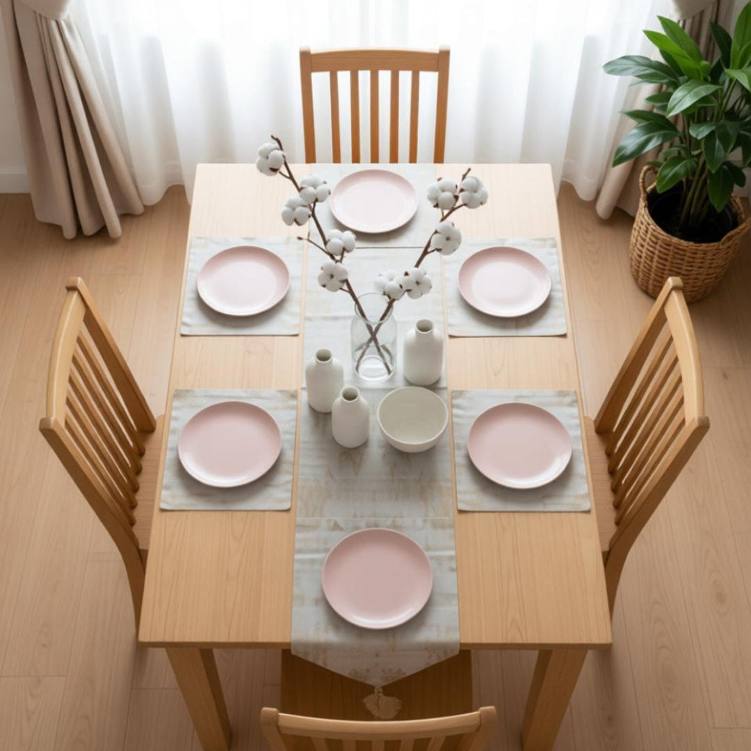 Liora Table Runners &amp; Mats Set (Shanghai Fabric)
