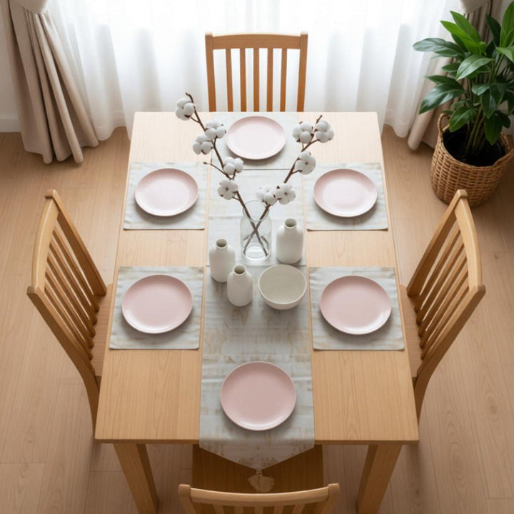 Liora Table Runners &amp; Mats Set (Shanghai Fabric)