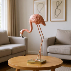 Flamingo Statue Decor