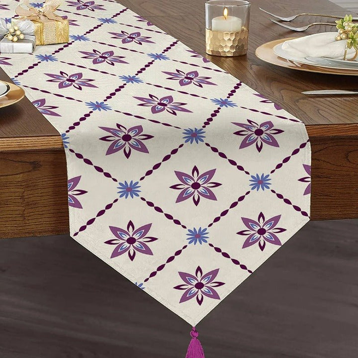 Fancy Flower Dining Lounge Drawing Room Table Decor Runner | Home Décor | Waseeh Pakistan