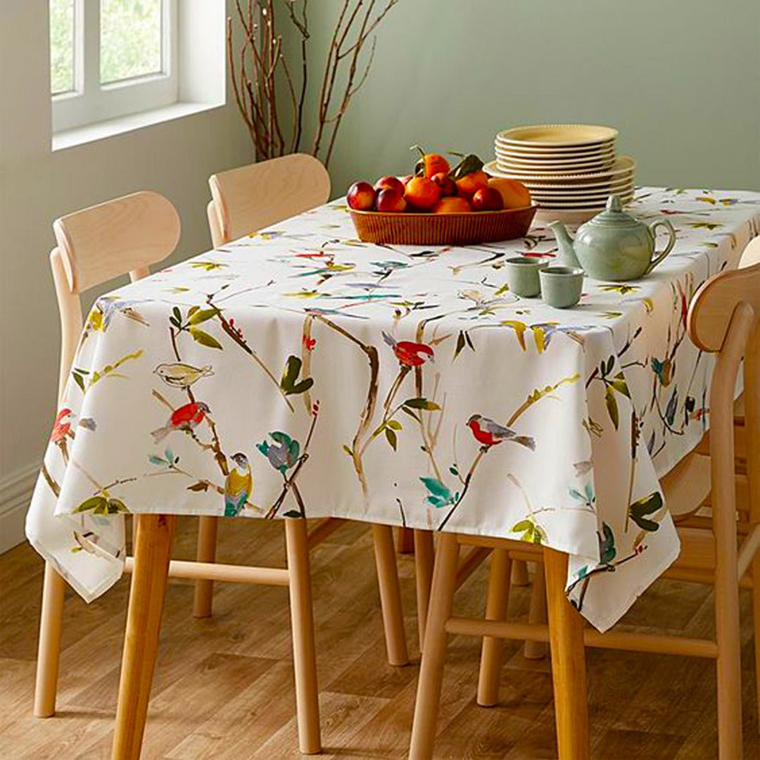 Fancy Printed Duck Cotton Table Cover | Not Sale FB | Waseeh Pakistan