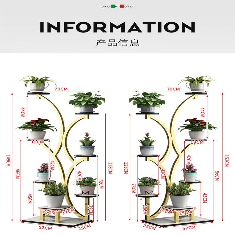 Fancy Wings Plant Shelve Rack Decor | Furniture | Waseeh Pakistan