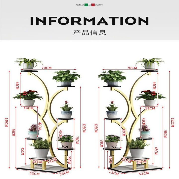 Fancy Wings Plant Shelve Rack Decor | Furniture | Waseeh Pakistan