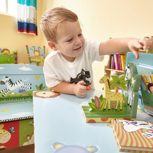 Fantasy Fields UV Printed Sunny Safari Kids Bookends | Home Décor | Waseeh Pakistan