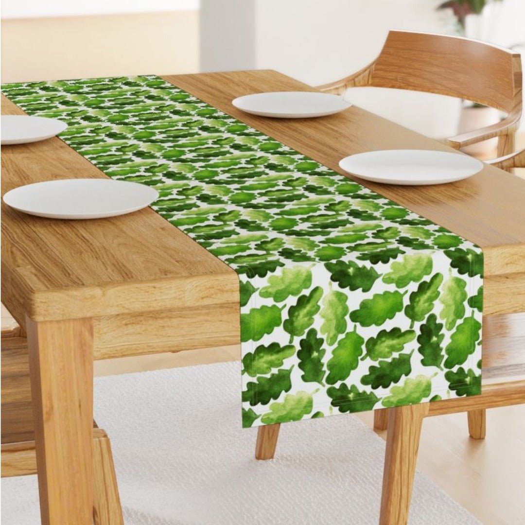 Fary Green Table Runners | Home Décor | Waseeh Pakistan