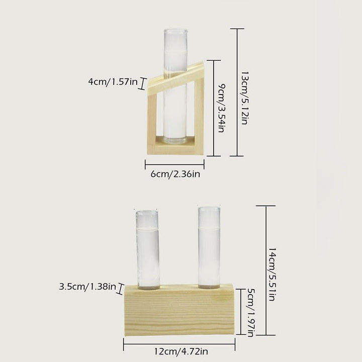 Festoon Test Tube Flower Pot Home Office Table Vase Decor-Special | Not Sale FB | Waseeh Pakistan