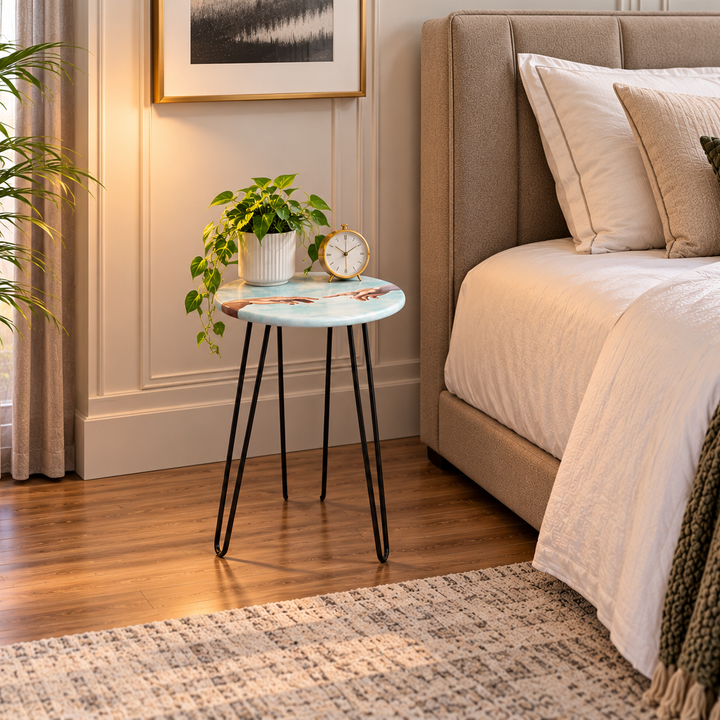 Fits Hands Living Lounge Center Side Hairpin Table