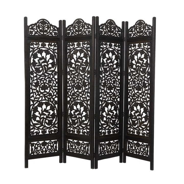 Floral Partition Jali Separation Walk-in Change Clothes Bedroom Partition (MDF) | Furniture | Waseeh Pakistan