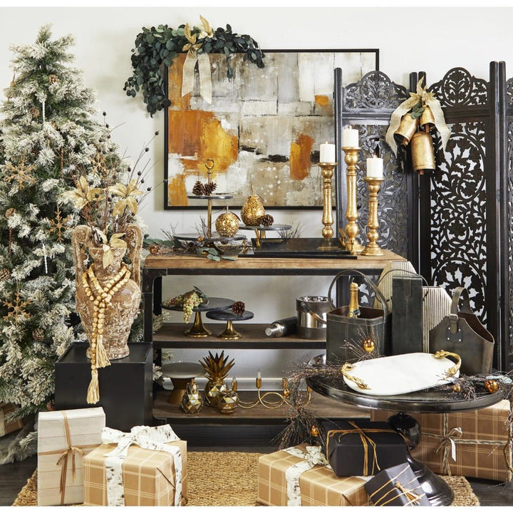 Floral Partition Jali Separation Walk-in Change Clothes Bedroom Partition (MDF) | Furniture | Waseeh Pakistan