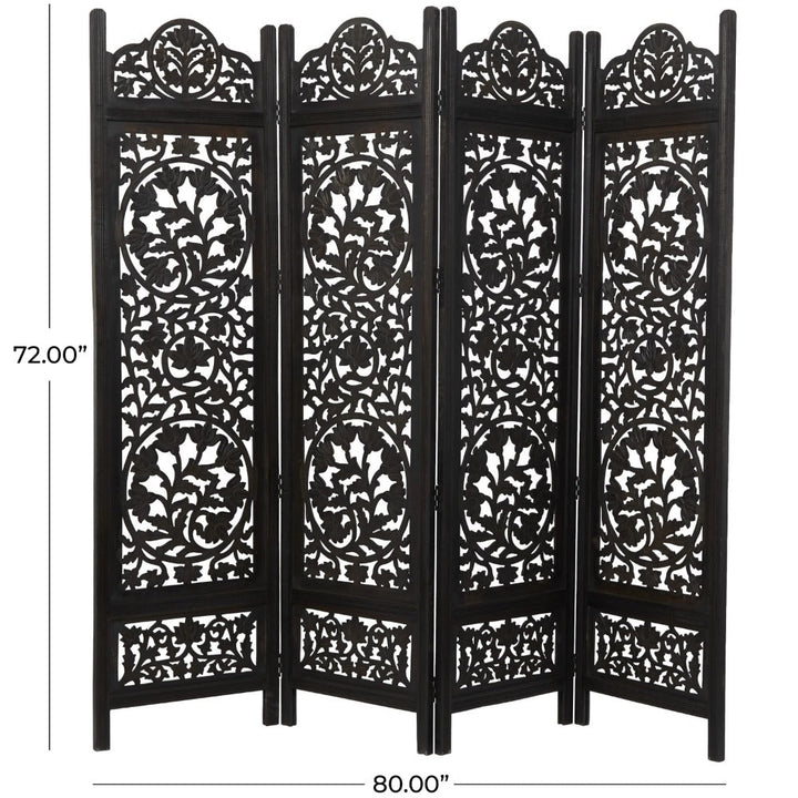 Floral Partition Jali Separation Walk-in Change Clothes Bedroom Partition (MDF) | Furniture | Waseeh Pakistan