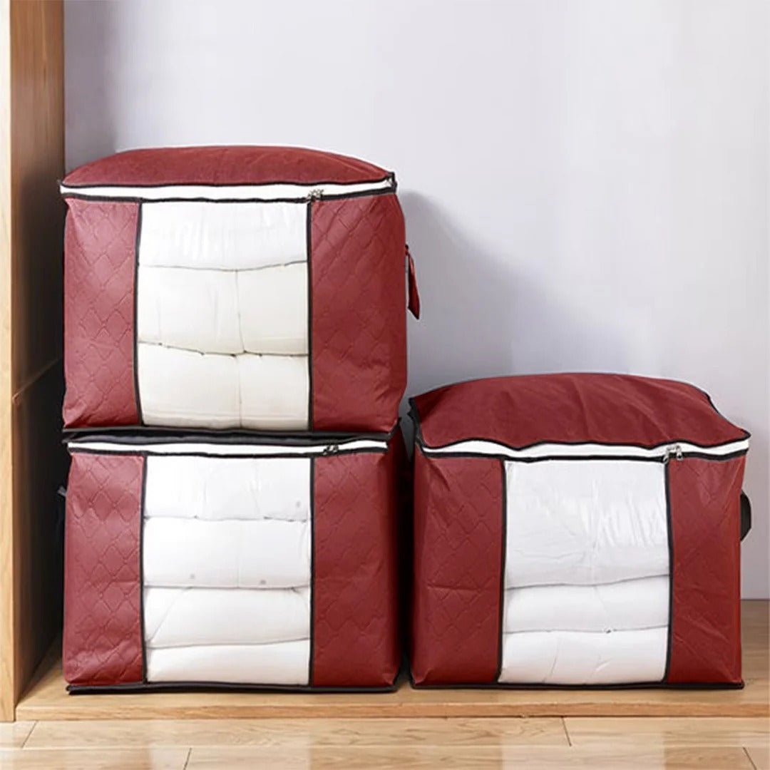 Foldy Foldable Storage Bags (Pack of 3) | Home Décor | Waseeh Pakistan