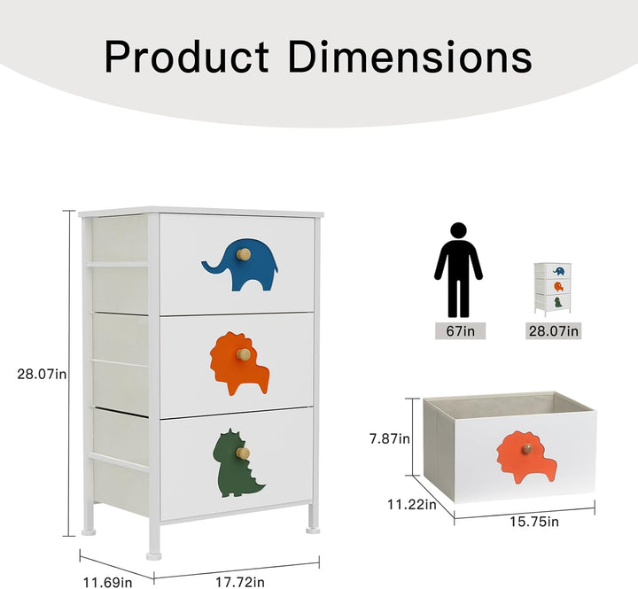 Fraypol Kids Bedroom Dresser Drawer Cabinet Organizer | Not Sale FB | Waseeh Pakistan