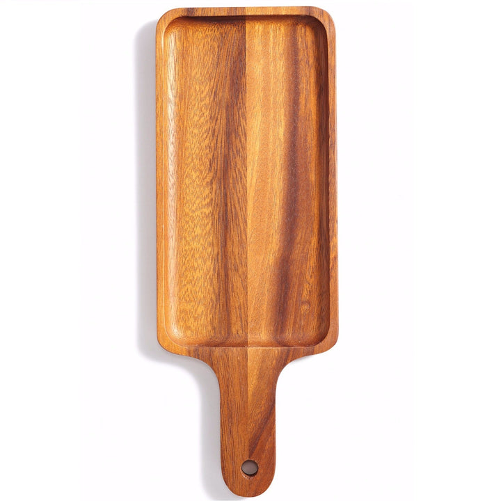 Free Ware Long Wooden Platter With Handle | Not Sale FB | Waseeh Pakistan