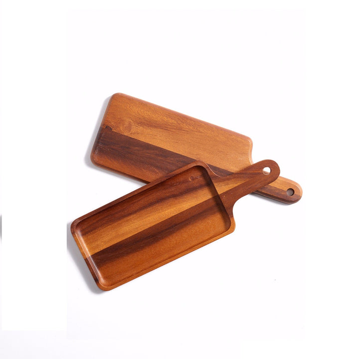 Free Ware Long Wooden Platter With Handle | Not Sale FB | Waseeh Pakistan