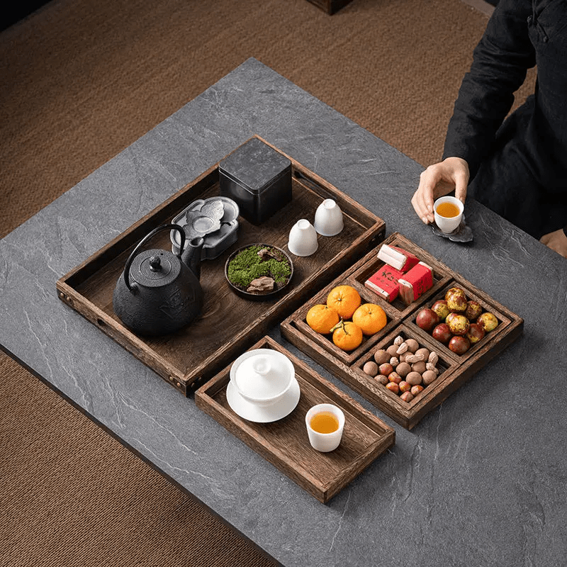 Furnace Wooden Nested Tray Set (Pack of 7) | kitchen item | Waseeh Pakistan