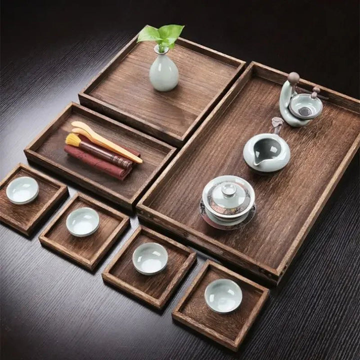Furnace Wooden Nested Tray Set (Pack of 7) | kitchen item | Waseeh Pakistan
