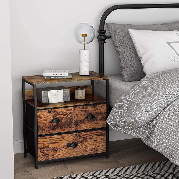 Furologee Drawer Dresser Kitchen Bedroom Side Table Lounge Living Room Utensils Storage Rack | Furniture | Waseeh Pakistan