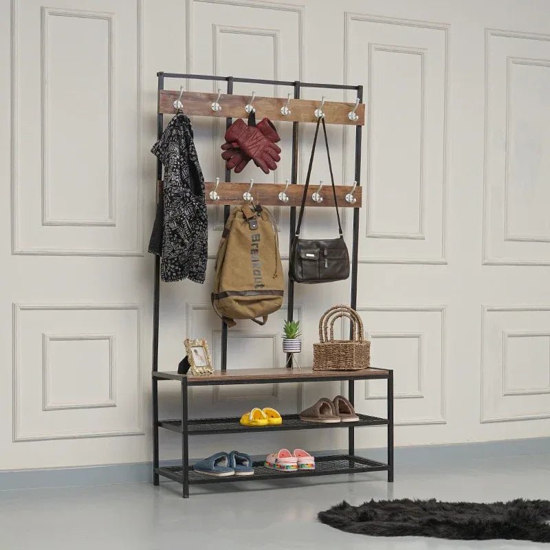 Gardero XL Cloth Shoe Coat Storage Organizer Rack | Furniture | Waseeh Pakistan