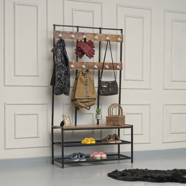 Gardero XL Cloth Shoe Coat Storage Organizer Rack | Furniture | Waseeh Pakistan